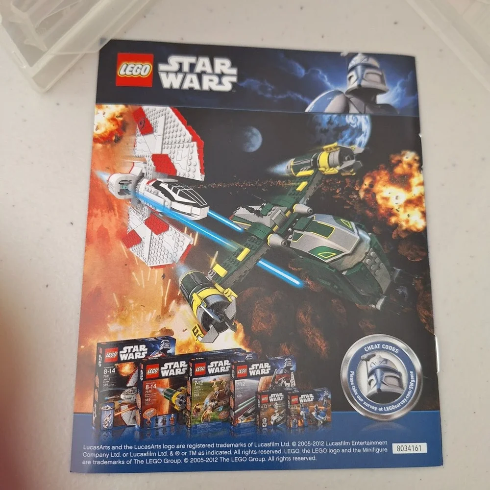 LEGO Star Wars: The Force Awakens- Replacement PS3 Cover, Case, Manual NO GAME!